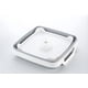 thumbnail image 4 of Lavabo cuadrado para lavar frutas y verduras, suministro de productos de cocina, fregadero plegable, escurridor, lavabos portátiles para campamento al aire libre de viaje Adepaton 2021442-4, 4 of 8