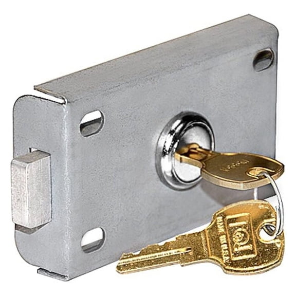 3775 Master Lock, 4C Mailbox, 2 Keys, Metallic