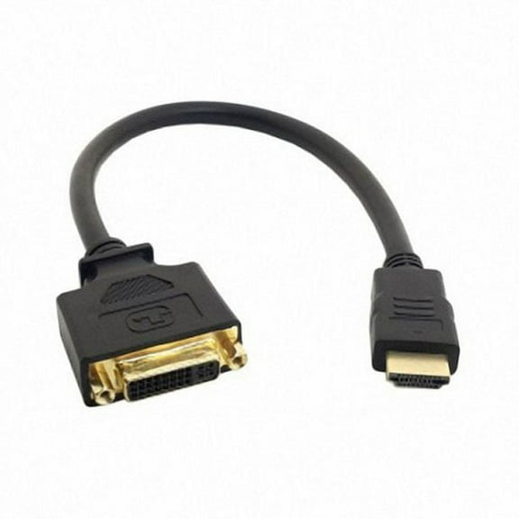 FVH DVI Female to HDMI Male Adapter Converter Cable For PC Laptop HDTV 10cm
