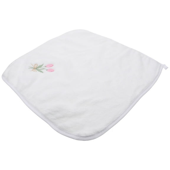 HONMEET 1 Pack Women's Floral Handkerchief Quick Dry Absorbent Square Cotton Cloth for Wedding and Everyday Use