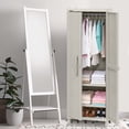 thumbnail image 1 of Armario Ropero Organizador Rattan Closet Ropa Plástico Taupe Rimax, 1 of 5