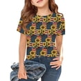 thumbnail image 3 of CCRFTGI 250th Anniversary Usa Shirt for Kids Boys Girls Size 10-12 Patriotic 4th Of July Cute Tops American Flag Butterfly Outfits Red White and Blue Summer Shirts 1776 Tee Tops Yellow 11-12 Years, 3 of 7