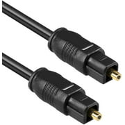 Toslink Digital Optical SPDIF Audio Cable, Optical Audio Cable (10ft)