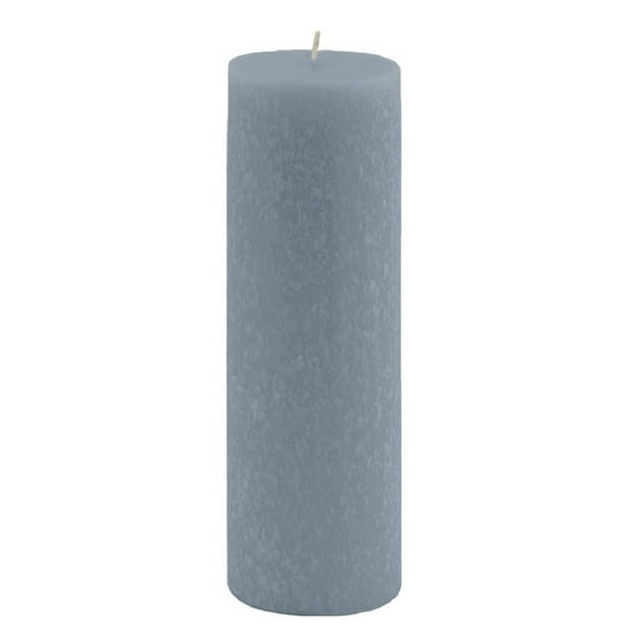 ROOT Unscented 3 In Timberline Pillar Candle 1 ea. Williamsburg Blue - 3 X 9