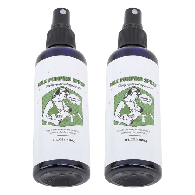 Spray De Bombeo De Leche, Mejora El Flujo De Leche Spray De Bombeo De Lactancia Hidratante 2 Piezas 118 Ml Para Mujeres Para Uso Diario
