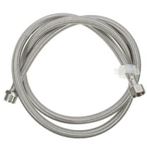 OUNONA 304 Stainless Steel Flexible Washing Machine Hose, 1/2 Inch Thread, Thick Water Connector