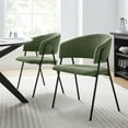 thumbnail image 3 of Nella Dining Chairs Set of 2 in Eucalyptus Black, 3 of 10