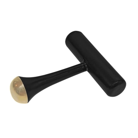 Ayurvedic Kansa Wand for Marma Point Therapy, Facial Massage & Energy Balance (Black)