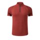thumbnail image 3 of Tops para hombre, blusas y camisas de cuello redondo y manga corta para hombre, camiseta de manga corta de goma sin costuras de secado rápido de color liso de seda de hielo para hombre, camiseta de ve, 3 of 4
