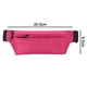 thumbnail image 2 of Ficarrico Riñonera para correr, simple, ultrafina, con cremallera de doble capa, impermeable, para hombres y mujeres, deportes al aire libre, ocio, fitness, riñonera impermeable, bolsa de viaje,, 2 of 5