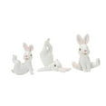 thumbnail image 3 of Figuras en miniatura de conejos de jardín de 3 piezas, adornos de resina, artesanía, colección, decoración de jardín estatuas de para jardín, 3 of 8