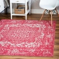 thumbnail image 7 of Unique Loom Medallion Richmond Rug , 4' 0" x 4' 0" ,Pink, 7 of 7