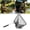 Black, variant on 50cm Triangular Fishing Landing Net, Telescopic Aluminum Pole with Rubber Non-Slip Grip, Black Foldable Mesh Head for Freshwater & Saltwater Angling Gear