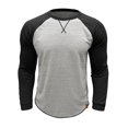 thumbnail image 2 of Chandail Col Rond Ajusté pour Hommes Léger Tricoté Décontracté Habillé Confortable T-Shirt Élégant, 2 of 8