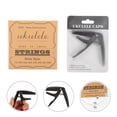 thumbnail image 1 of OUNONA Guitar Strings Single Guitar Strings Nylon Black Practical Design 1 Set, 1 of 8