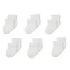Unisex Baby White Socks Preemie