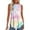 Light pink#19, variant on Xyxonk Tunic Tops for Women Loose Fit Dressy Plus Size Casual Flowy Square Neck Tank Tops Swing Tie Dye Print Sleeveless Summer Tops Beach Vacation Clothes Light Blue S