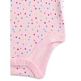 thumbnail image 3 of Wonder Nation Baby Girls' Tank Bodysuit, Sizes 0M-24M, 3 of 3