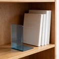 thumbnail image 5 of Bookends, Book Stand, Desktop Organizer, Clear Acrylic Book Holder for Desk Shelf, Modern Sturdy Design, 5 of 6