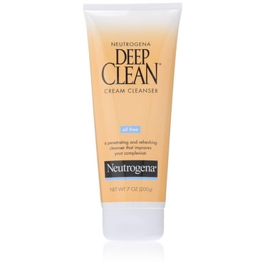 "6 Pack Neutrogena Deep Clean Cream Cleanser, Oil Free 7 oz (200 g) Each"