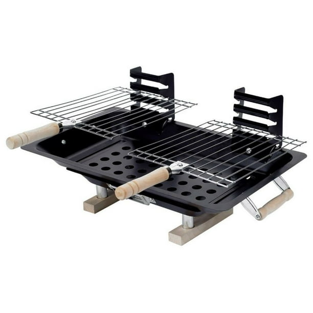 Home & Style Hibachi Charcoal BBQ Grill (Assembly Needed)