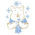 thumbnail image 2 of Womens Winnie the Pooh Snowy Days Warm Scarf T Shirt, 2 of 5