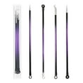 thumbnail image 1 of XIAOL 4S Color Blackhead Remover Tools, Pimple Popper Tool Kit, Acne Extractor Tool, Professional Stainless Pimple Acne Blemish Removal Tools Set Purple, 1 of 2