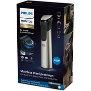 New Philips Norelco 9000, Men'S All In One Trimmer For Beard, Head, Hair, Face, Body, and Groin - No Blade Oil Needed, MG9500/50