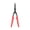 Red, variant on Tizuqe Antislip Fiber Optical Pliers for Secure LC Connector Installation & Extraction