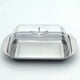 thumbnail image 3 of Contenedor de Mantequilla - Contenedor de Almacenamiento de Mantequilla para Refrigerador Caja de Almacenamiento de Mantequilla, Caja de Mantequilla de Metal con Tapa, 3 of 5