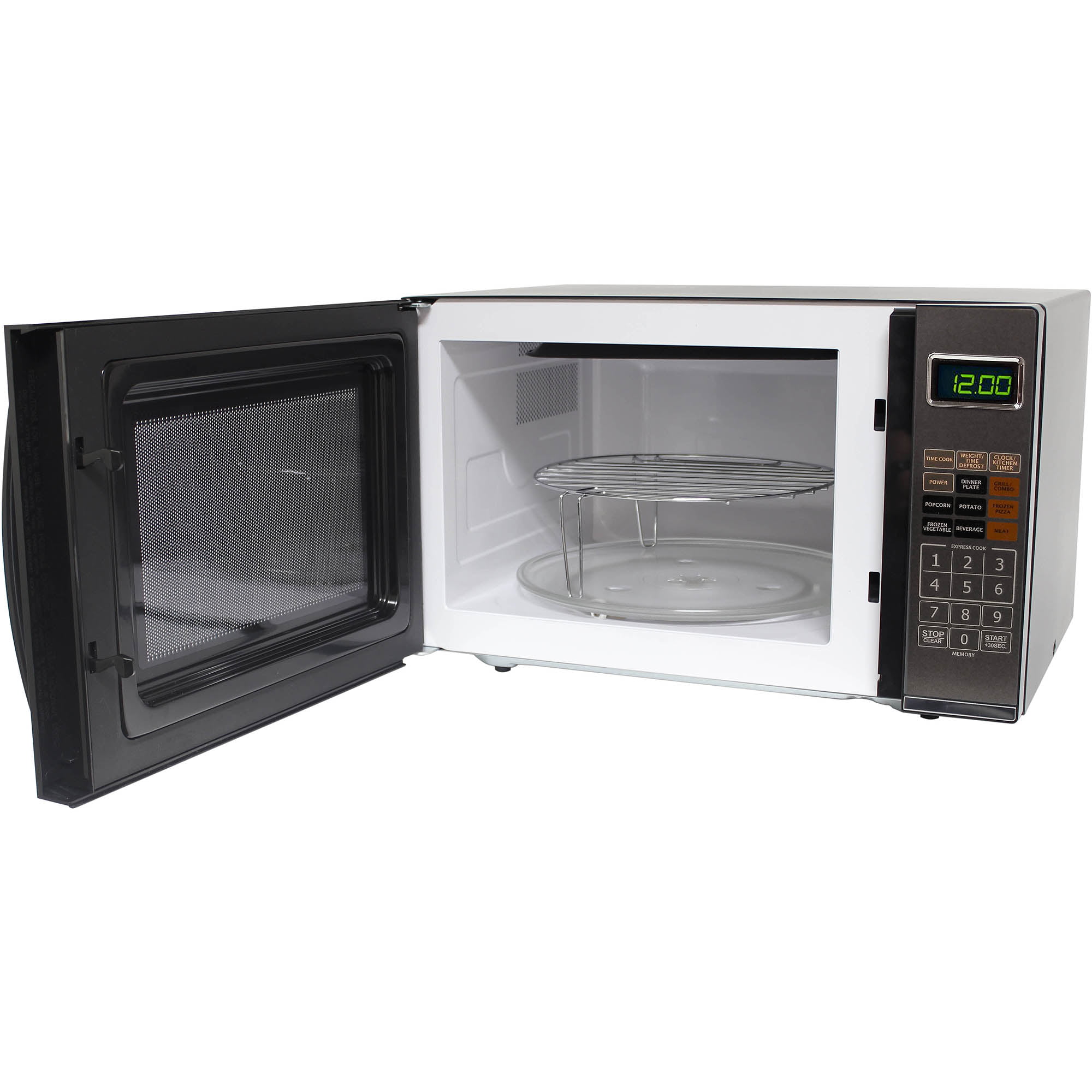 Refurbished Emerson 1 2 Cu Ft Microwave With Grill Black