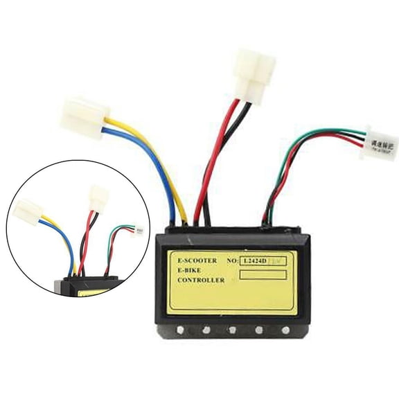 12V 250W 3 Line Brushed Controller For Electric Scooter Electric Bike Bicycles