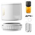 thumbnail image 1 of Mistaha Portable Electric Mason Jar Vacuum Sealer with LED Display - Easy One-Handed Operation, Rechargeable, White - Food Saver Kit for Home Kitchen, 1 of 6