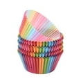 thumbnail image 3 of GOOHOCHY 500pcs Colorful Muffin Paper Cup Small Cake Holder Party Favors Baking Cups Accessory for Home Dessert Shop, 3 of 8