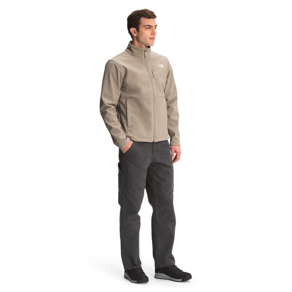 The North Face Apex Bionic Softshell Jacket for Men - Flax Heather - 3XL