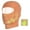 Orange to yellow, variant on Thermosensitive Polyester Balaclava with Color - Changing Feature for Cool Conditions