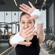 thumbnail image 5 of Muñequeras para hombre y mujer | Muñequeras de microfibra de alta elasticidad | Soporte transpirable para correr, baloncesto, fitness y ciclismo | Muñequeras ajustables y cómodas para deportes al, 5 of 6