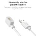 thumbnail image 2 of Cargador magnético USB Reloj de pulsera Cable cargador para Xiaomi Mi Band 8 (Blanco 1m), 2 of 9
