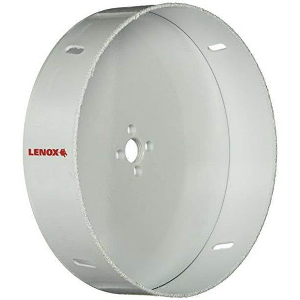 LENOX Tools Hole Saw, Carbide Grit, Recessed Lighting, 67/8Inch