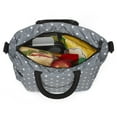 thumbnail image 3 of Built I Love Lunch Insulated Lunch Bag in Grey with White Dots, 3 of 5