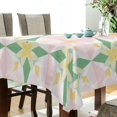 thumbnail image 5 of Yayeee Tablecloths 60" x 60" Rectangle Wrinkle Resistant Party Table Cover, Retro Yellow Stars, 5 of 8
