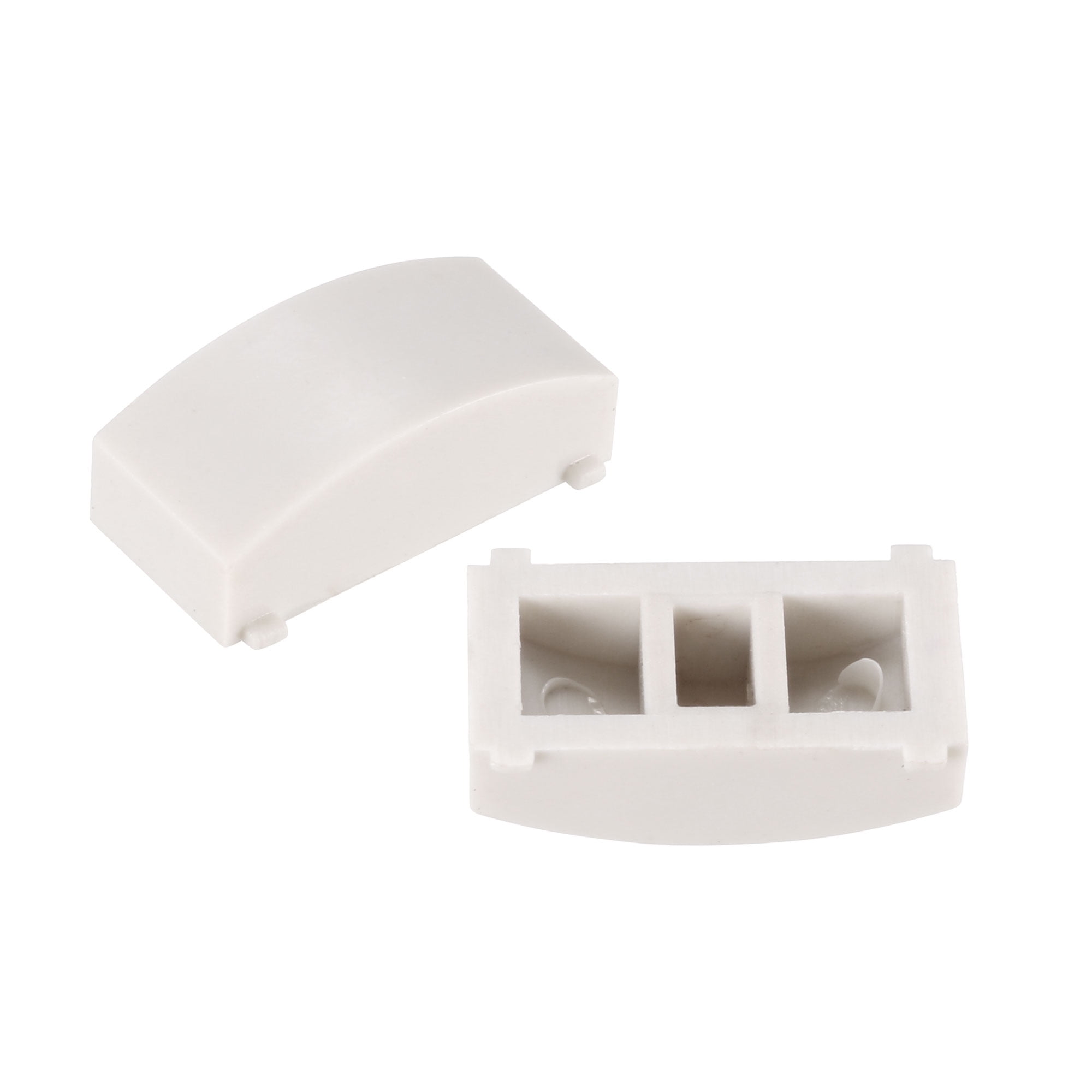 uxcell® 50Pcs Plastic 12.4x4.5mm Tact Switch Caps Cover Keycaps White for 8x8 Latching Pushbutton Tactile Switch