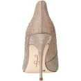 thumbnail image 3 of Jessica Simpson Wayva Silver Rhinestone Fashion Pointed Toe High Heeled Pumps (Silver/Champagne, 6), 3 of 7
