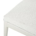 thumbnail image 5 of Noble House Cotterell Fabric and Wood Dining Chairs, Set of 2, Almond Textured Boucle and Bleached Wood, 5 of 9