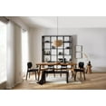 thumbnail image 3 of Bouclair Black Fabric and Wood Dining Chair, 3 of 10