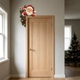 thumbnail image 3 of Diceymbol 9.84 Inch Christmas Door Frame Corner Decoration, Santa Claus Peeking Doorway Decor with Evergreen Pinecones Berries and Candy Cane for Entryway Home, 3 of 5