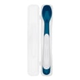 thumbnail image 4 of OXO Tot On-The-Go Infant Feeding Spoon With Case, Teal & Navy, 4 of 4