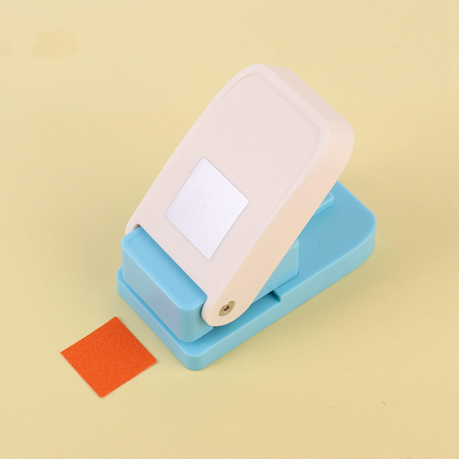 Milageto 3xTab Punch Gifts Paper Punching for Self Made Index Label Card Making Notepad Square