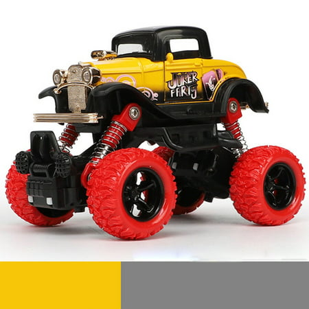 Children Inertial Off-Road Vehicle Car Model Pull Back Toys Car Boys