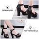 thumbnail image 5 of 1 par moda tacones altos peep-toe sandalias de tacón de verano mujer calzado, 5 of 6